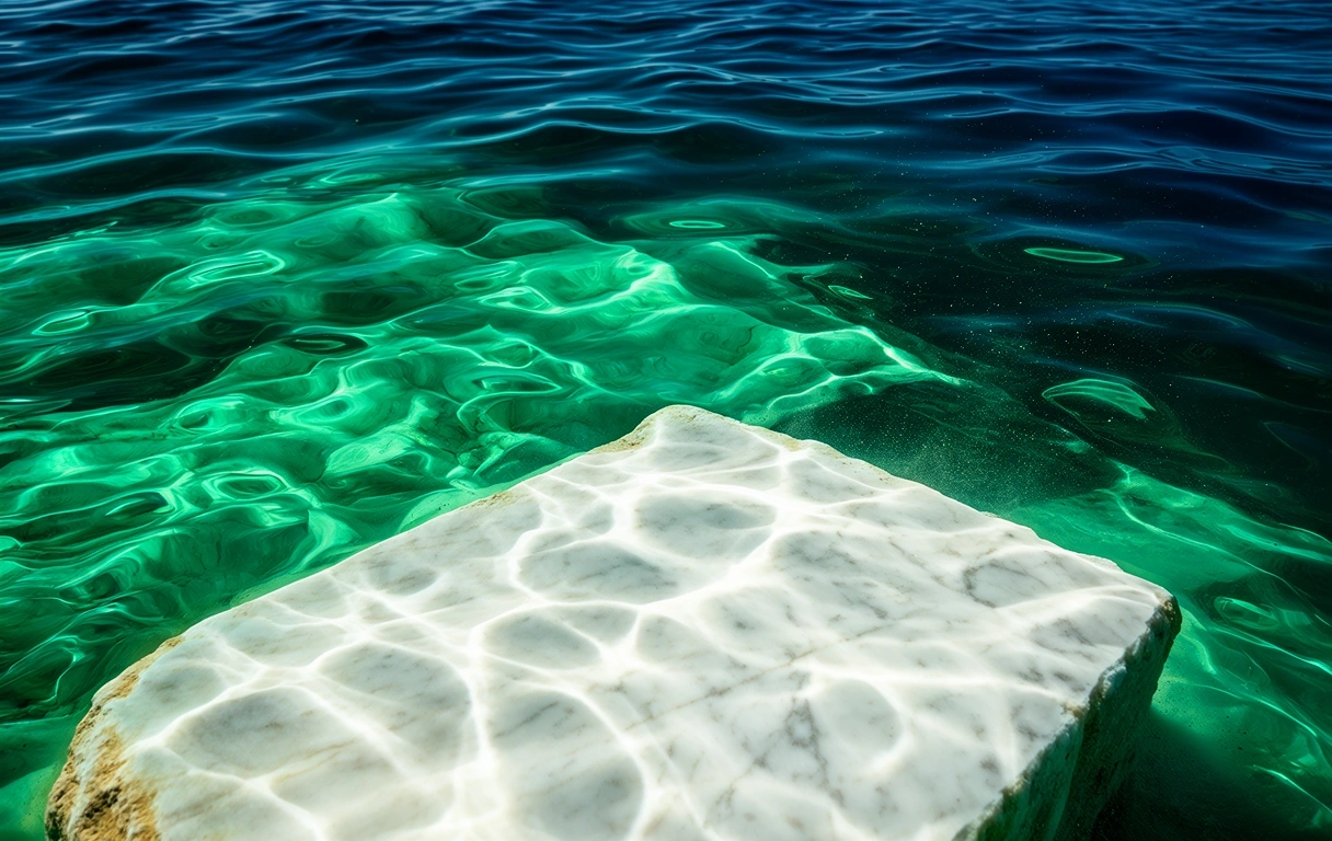 Abstract emerald texture